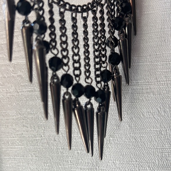 CLEARANCE Black Necklace 18.25" Inches Lenght (Approx.) - Picture 4 of 17